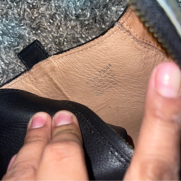 Madewell Womens The Billie Boot F5044 Leather Bootie Classic Black Sz 8 1/2 - Picture 8 of 9